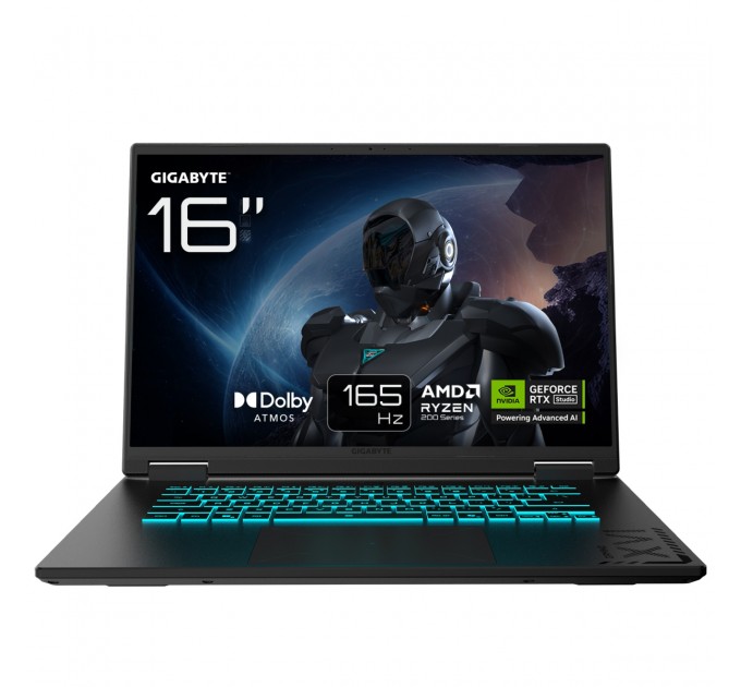 GIGABYTE Ноутбук Gigabyte Gaming A16 (3VHK3UA864SD) Black Steel
