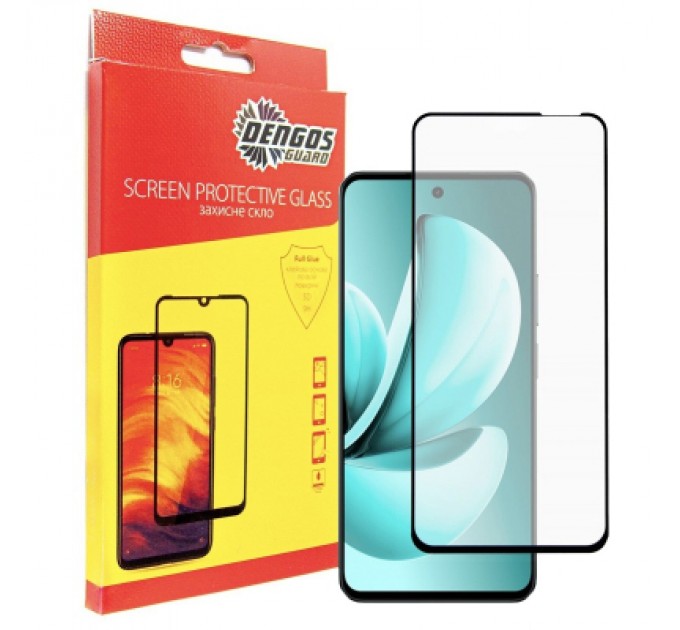 Dengos Скло захисне Dengos Full Glue Realme C71 Black (TGFG-412)