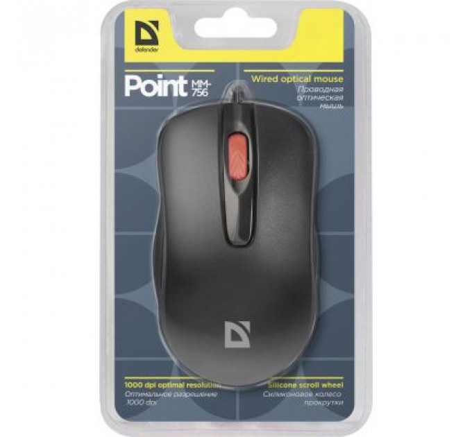 Мишка Defender Point MM-756 Black (52756)