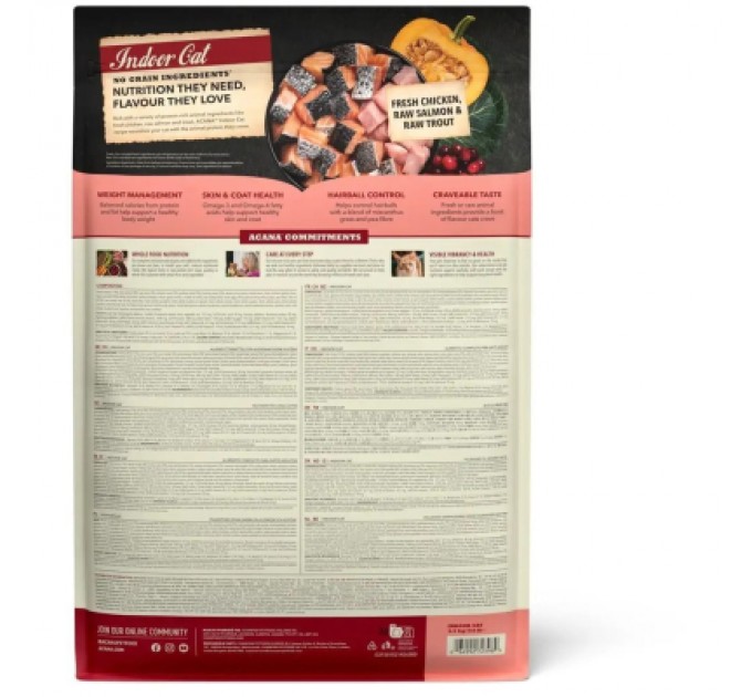 ACANA Сухий корм для кішок ACANA Highest Protein Indoor 4.5 кг (0064992723989)
