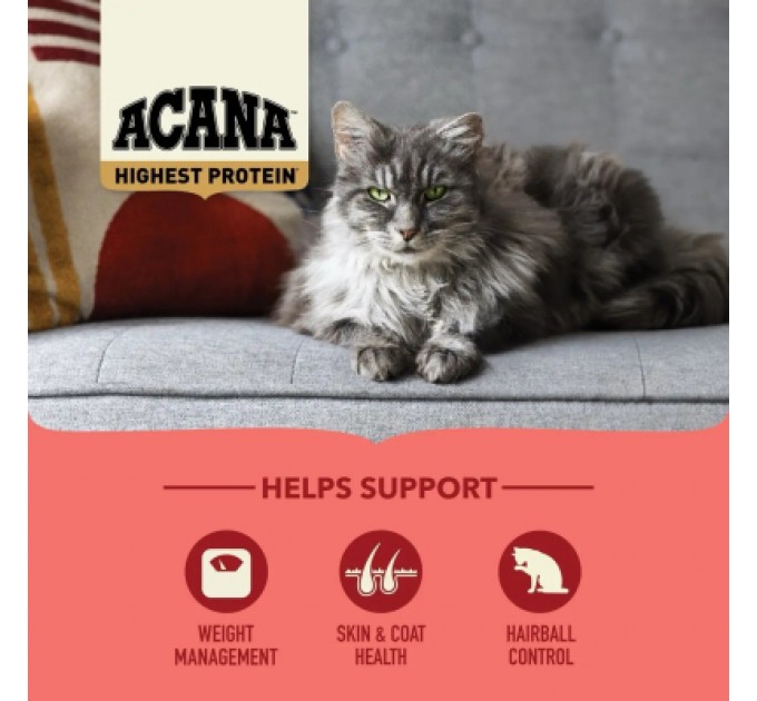 ACANA Сухий корм для кішок ACANA Highest Protein Indoor 1.8 кг (0064992723972)