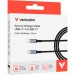 Verbatim Дата кабель USB-C to USB-C 1.2m 100W black Verbatim (31846)