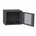 Шафа настінна Ipcom 12U 19" 600x450 RAL9005 (СН-12U-06-045-ДП-1)