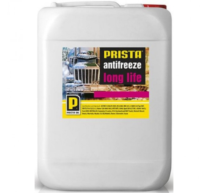 PRISTA Антифриз PRISTA Long Life 20л (готовий черв.) (7090)