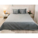 Руно Покривало Руно двостороннє декоративне Velour Dark Grey ромб 150х220 см (360.55_Dark Grey ромб)