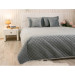 Руно Покривало Руно двостороннє декоративне Velour Dark Grey ромб 150х220 см (360.55_Dark Grey ромб)