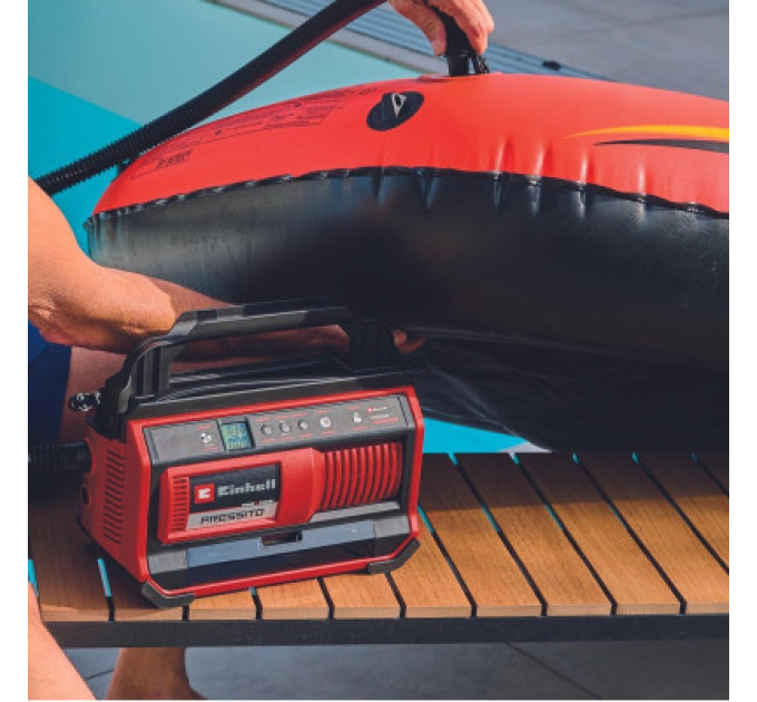 Einhell Автомобільний компресор Einhell PRESSITO 18/25, 18В PXC, 10.5бар, (без АКБ та ЗП) (4020420)