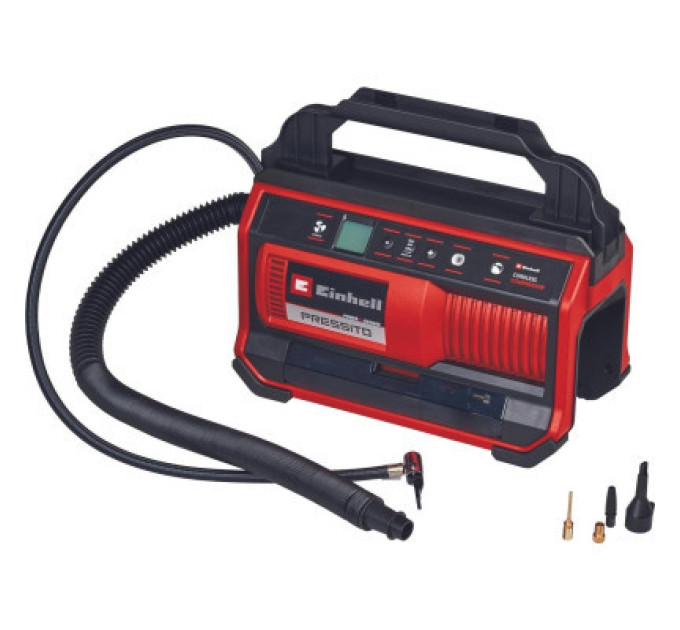 Einhell Автомобільний компресор Einhell PRESSITO 18/25, 18В PXC, 10.5бар, (без АКБ та ЗП) (4020420)