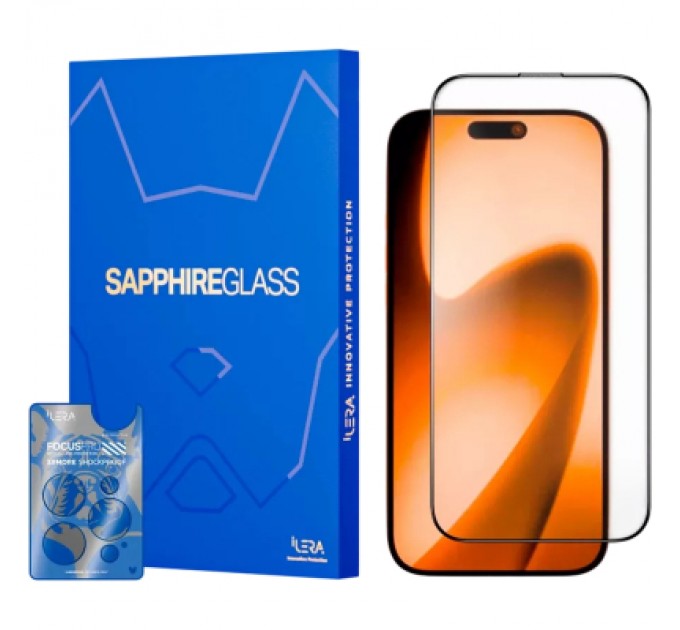iLera Скло захисне iLera Sapphire Ultra Glass 2.0 iPhone 17 (ILSPDLPL17)