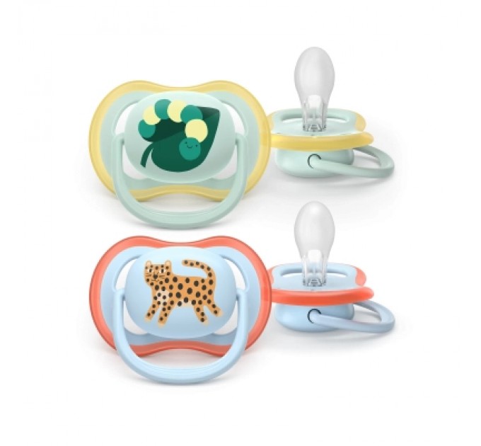 Philips AVENT Пустушка Philips AVENT Ultra Air 0-6 місяців 2 шт блакитна (SCF087/02)