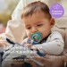 Philips AVENT Пустушка Philips AVENT Ultra Air 6-18 місяців 2 шт, зелено-блакитна (SCF087/11)