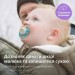Philips AVENT Пустушка Philips AVENT Ultra Air Нічна 18+ місяців 2 шт, блакитно-жовта (SCF376/32)