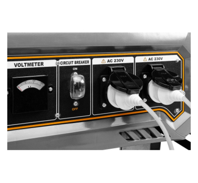 Graphite Генератор Graphite 230V (1 фаза), 2/2.2kW, ручний старт, AVR, 40кг (58G904)