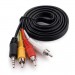 Extradigital Кабель мультимедійний Jack 3.5mm male to 3RCA 1.5m Extradigital (KBV1731)