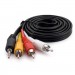 Extradigital Кабель мультимедійний Jack 3.5mm male to 3RCA 1.5m Extradigital (KBV1731)