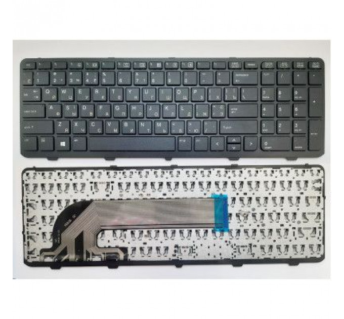 Клавіатура ноутбука HP ProBook 450/470 G0,450/455/470 G1,450/455/470 G2 черная с че (A46095)