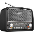 REAL-EL Портативний радіоприймач REAL-EL X-520 Black
