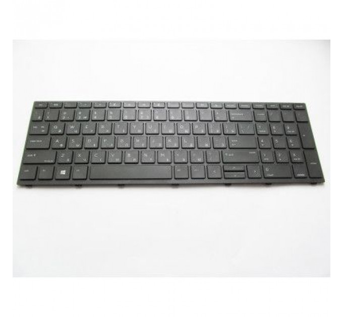 Клавіатура ноутбука HP ProBook 450/455/470 G5 черная с черной (A46063)