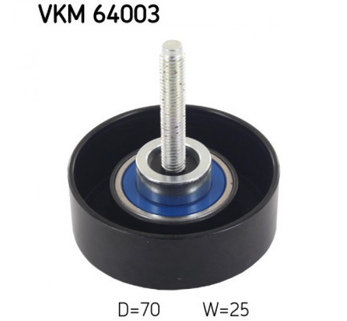 SKF Ролик натягувача ременя SKF VKM 64003