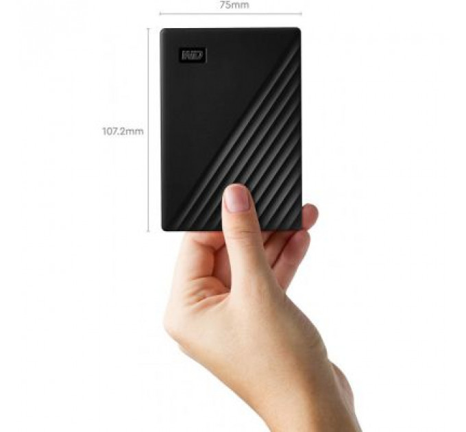 Зовнішній жорсткий диск 2.5" 5TB WD (WDBPKJ0050BBK-WESN)