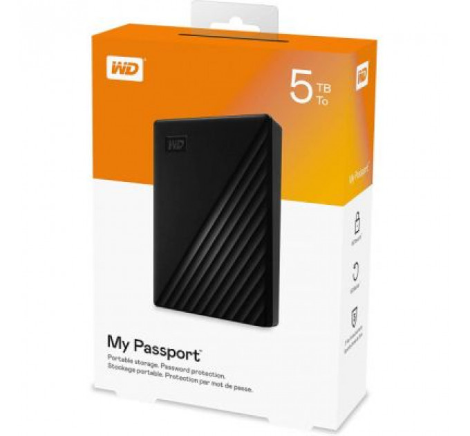 Зовнішній жорсткий диск 2.5" 5TB WD (WDBPKJ0050BBK-WESN)