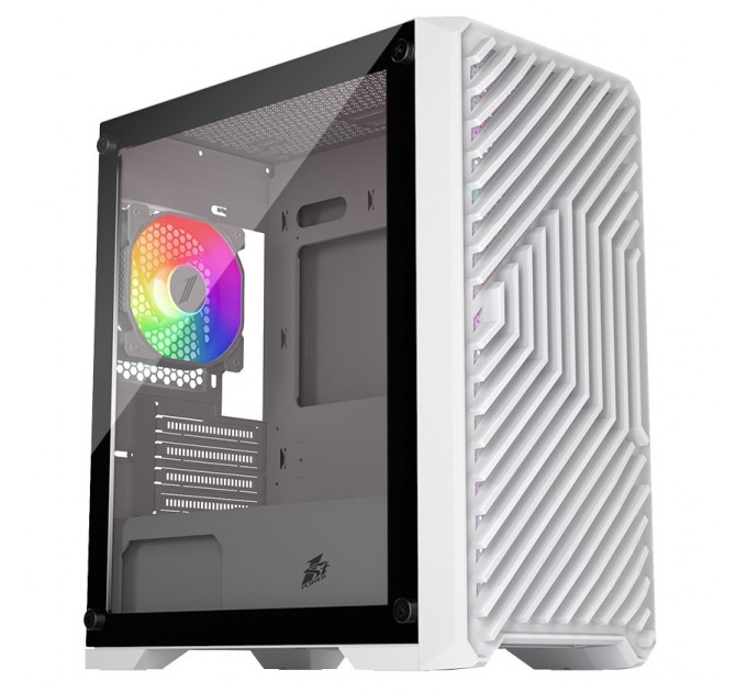 1stPlayer Корпус 1stPlayer T5-WH-4F1-W White без БЖ