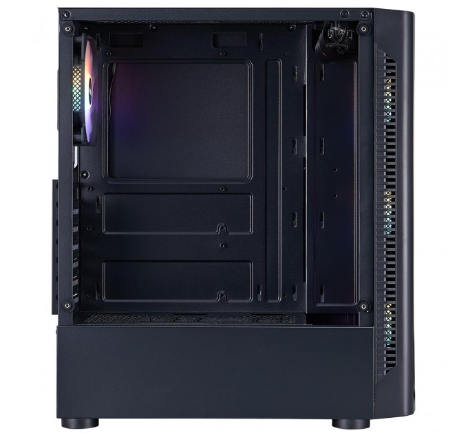 1stPlayer Корпус 1stPlayer D4-BK-4F1 Black без БЖ