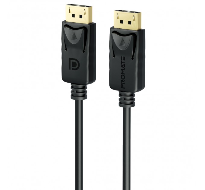 Promate Кабель Promate DisplayPort - DisplayPort V 1.4 (M/M), 2 м, DPLink-200 Black
