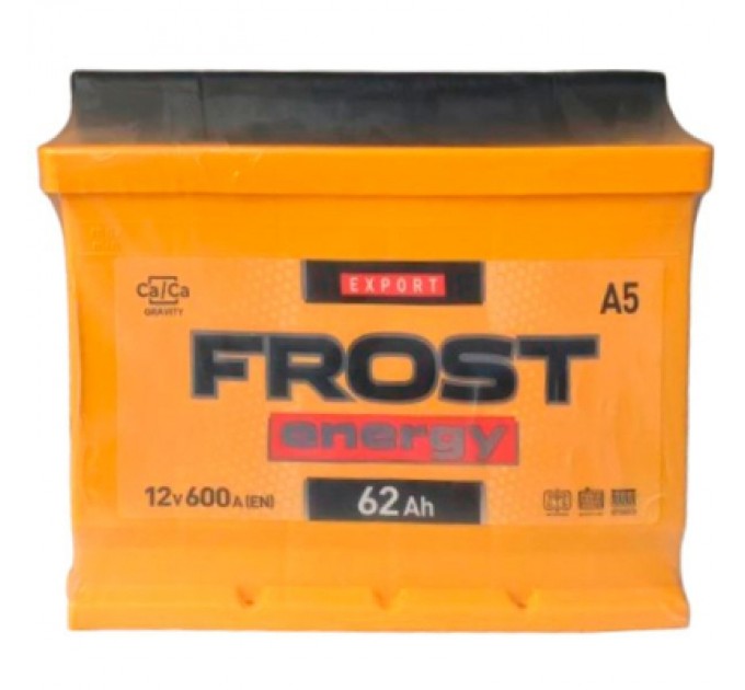 FROST ENERGY Акумулятор автомобільний FROST ENERGY 62Ah (+/-) (600EN)