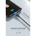 Ugreen Дата кабель USB 2.0 AM to Type-C 1.0m US287 Black Ugreen (60116)
