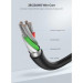 Ugreen Дата кабель USB 2.0 AM to Type-C 1.0m US287 Black Ugreen (60116)