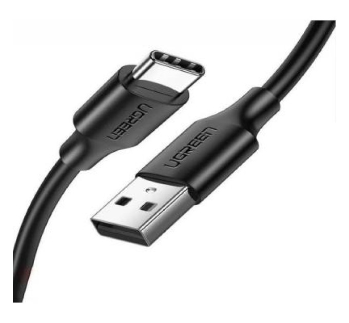 Ugreen Дата кабель USB 2.0 AM to Type-C 1.0m US287 Black Ugreen (60116)