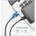 Ugreen Дата кабель USB 2.0 AM to Type-C 1.0m US287 Black Ugreen (60116)