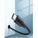 Ugreen Дата кабель USB 2.0 AM to Type-C 2.0m US287 Black Ugreen (60118)
