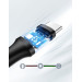 Ugreen Дата кабель USB 2.0 AM to Type-C 2.0m US287 Black Ugreen (60118)