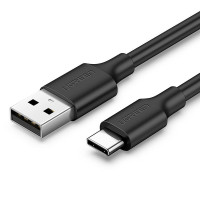 Дата кабель USB 2.0 AM to Type-C 2.0m US287 Black Ugreen (60118)