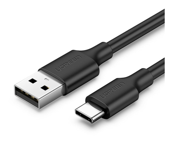 Ugreen Дата кабель USB 2.0 AM to Type-C 2.0m US287 Black Ugreen (60118)