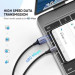 Ugreen Дата кабель USB 2.0 AM to Type-C 2.0m US288 Aluminum Braid Black Ugreen (60128)