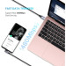 Ugreen Дата кабель USB-C to USB-C 2.0m 60W US255 Black Gray Ugreen (50125)