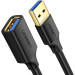 Ugreen Дата кабель USB 3.0 AM/AF 3.0m US129 Black Ugreen (30127)