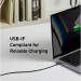 Anker Дата кабель USB-C to USB-C 1.8m 140W bio-nylon 544 black Anker (A80F6H11)