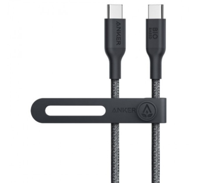 Anker Дата кабель USB-C to USB-C 1.8m 140W bio-nylon 544 black Anker (A80F6H11)