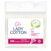 Lady Cotton Ватні палички Lady Cotton в поліетиленовому пакеті 200 шт. (4820048487368)