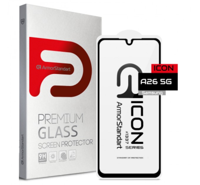 Armorstandart Скло захисне Armorstandart Icon Samsung A26 5G Black (ARM82210)