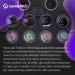 GamePro Геймпад GamePro GPS13B BT 5.3/USB/PC/iOS/Android/PS3/PS4 RGB Black (GPS13B)