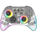 GamePro Геймпад GamePro GPX13T 2.4G/BT 5.1/USB/PC/iOS/Android RGB Transparent (GPX13T)