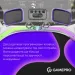 GamePro Геймпад GamePro GPX13T 2.4G/BT 5.1/USB/PC/iOS/Android RGB Transparent (GPX13T)