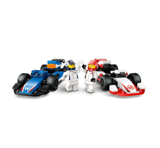 LEGO Конструктор LEGO City Автомобілі для перегонів F1 команд Williams Racing та Haas F1 (60464)