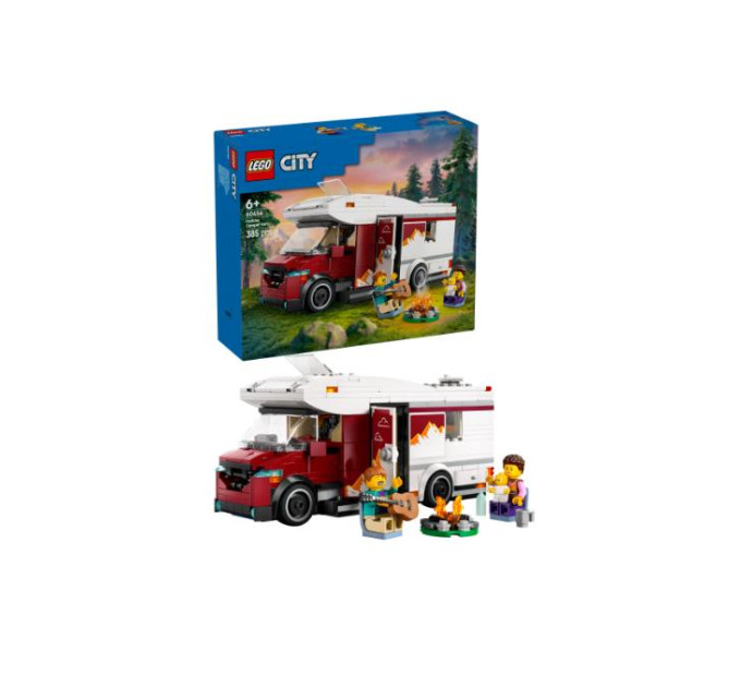 LEGO Конструктор LEGO City Пригодницький будинок на колесах для відпустки (60454)