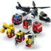 LEGO Конструктор LEGO City Ремікс вертольотів, пожежних машин і підводних човнів (60462)
